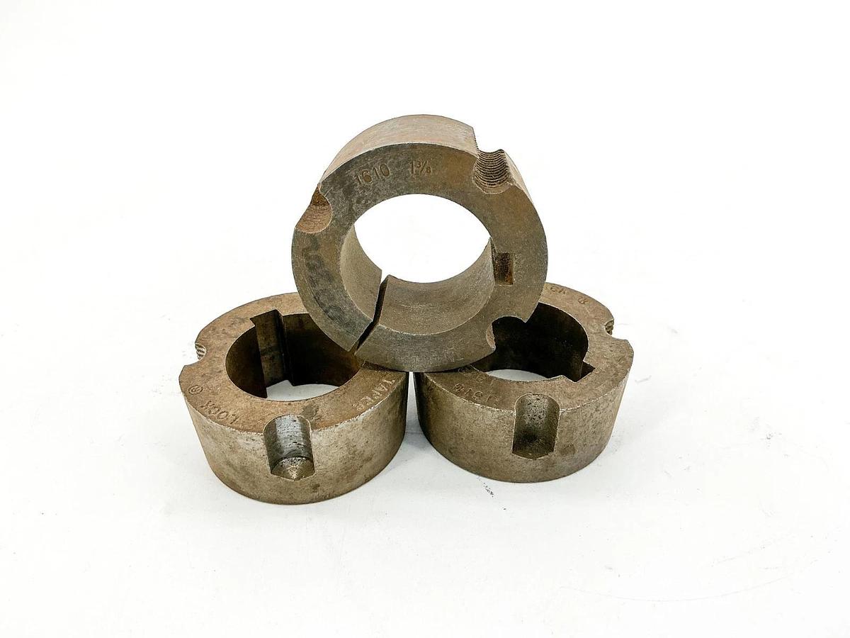 Used Lot of 3 1610 1-3/8 Taper-Lock Bushing 1-3/8" Bore
