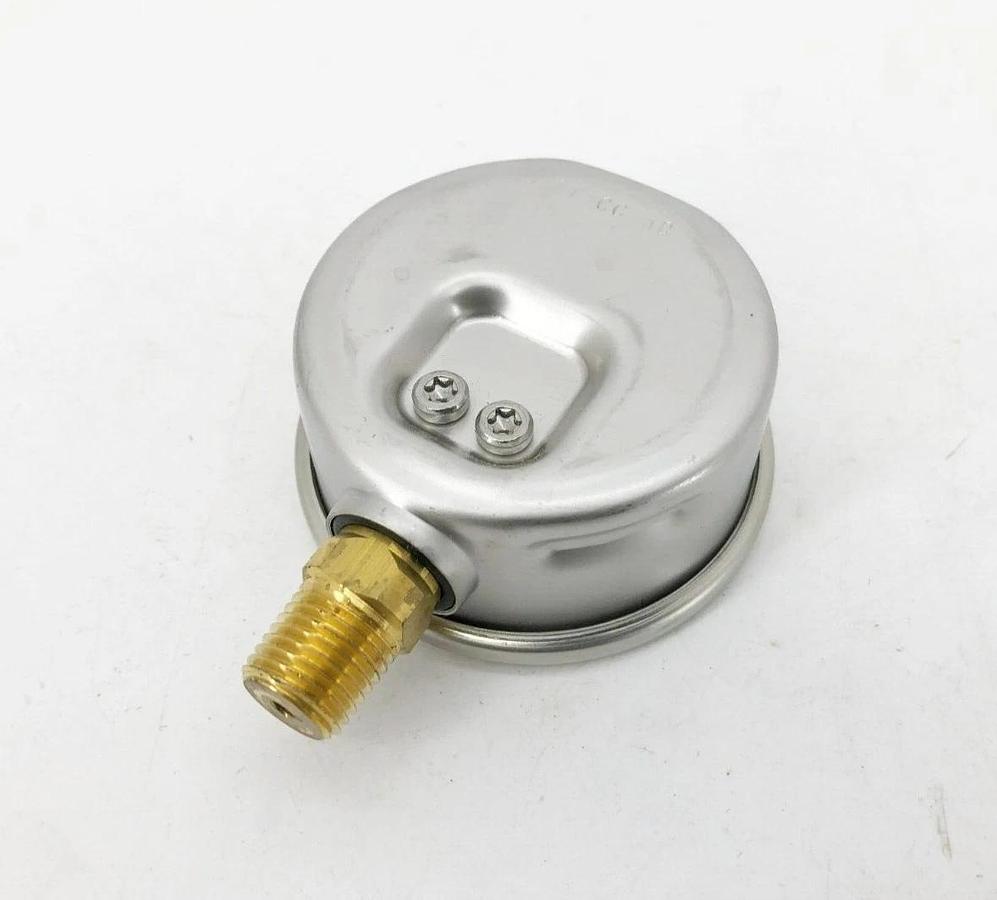 New Wika 9767126 Pressure Gauge Type 213.53 2.5" Stainless Steel