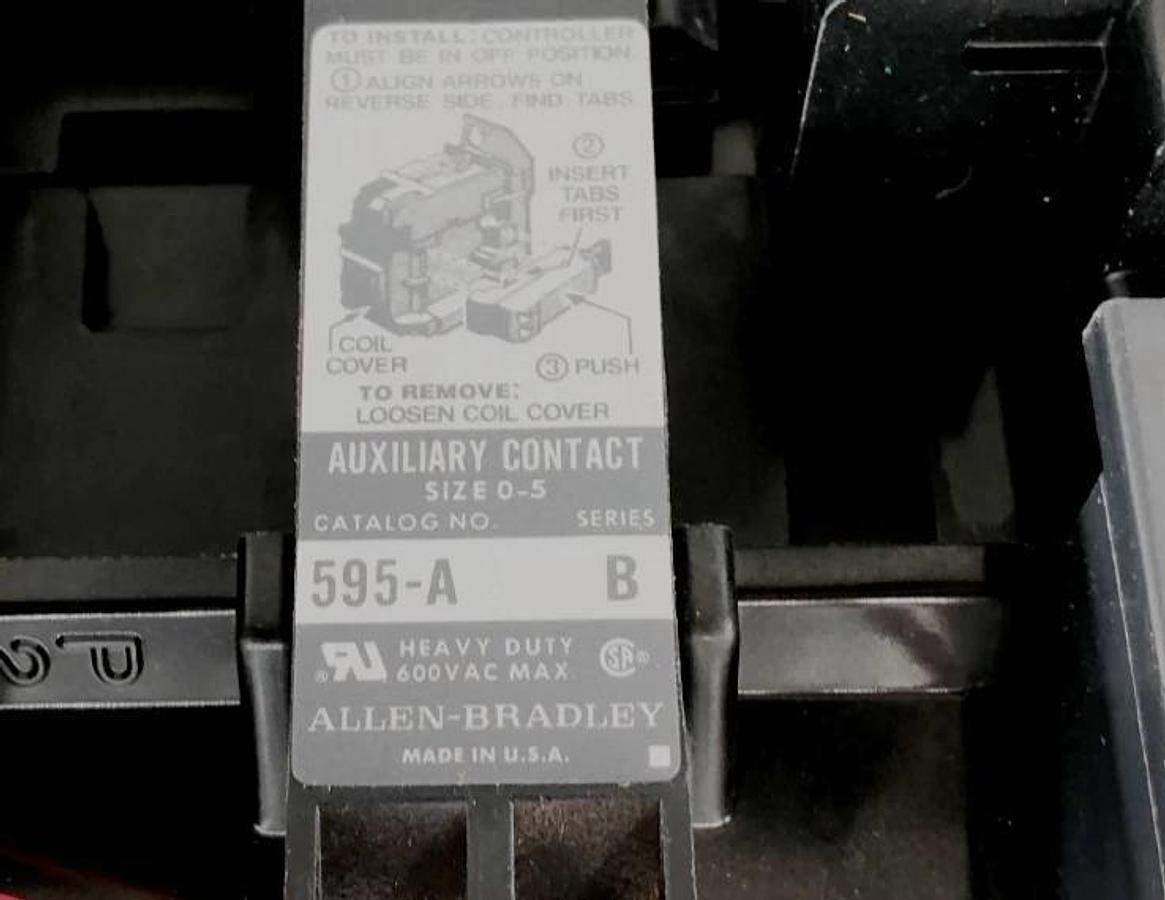 New Allen Bradley 509-FOD Ser. L Non-Rev Starter Size 5 120V Coil 270A 3PH