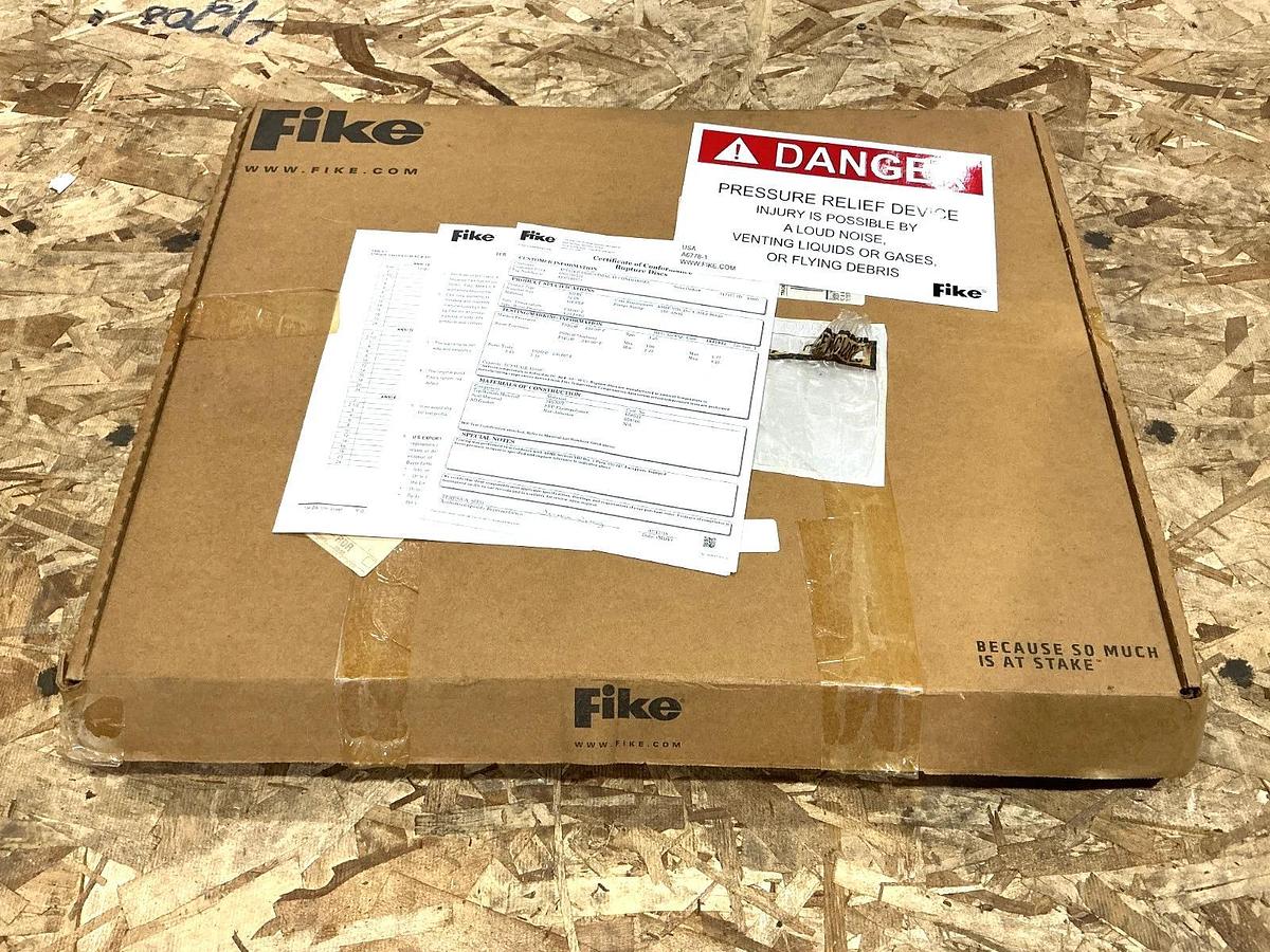 New Fike  Type AD BI Burst Indicator Size:12" Material:316FEP 3.25PSIG@230F