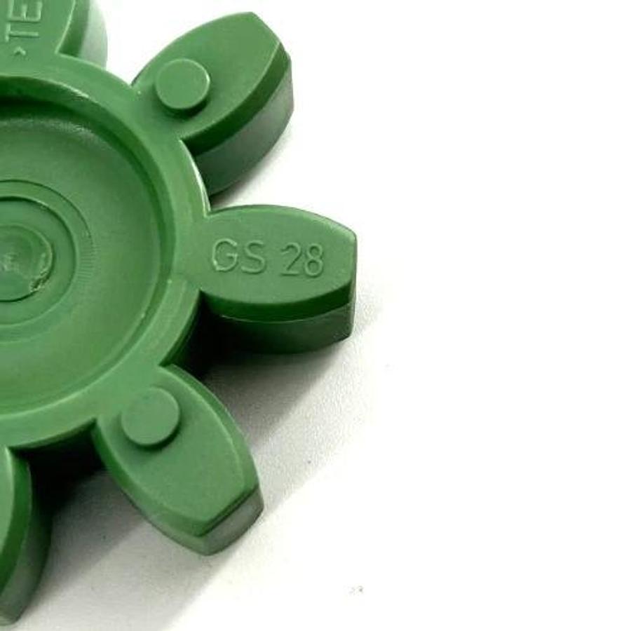 Lot of 2 New KTR Rotex GS28 Coupling Inserts Green 64 SHORE D - No Box