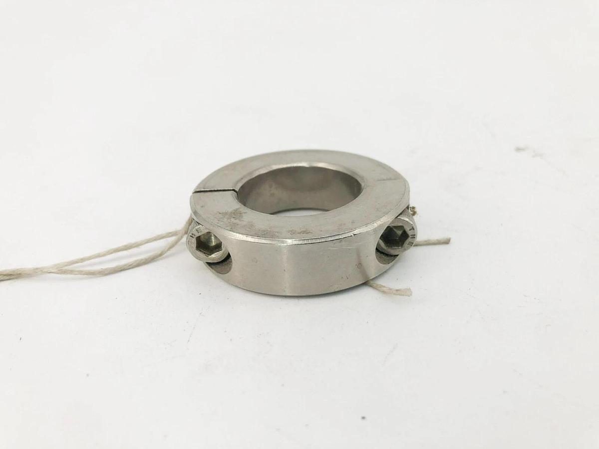 New Climax 2C-106-S Two-Piece Split Clamp Collar Stainless Steel 1-1/16" ID