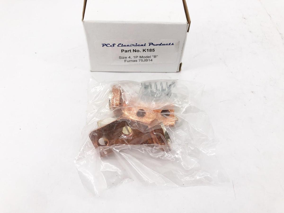 New PCS Electrical Products K185 Contact Kit Size 4 1P Model "B" Furnas 75JB14