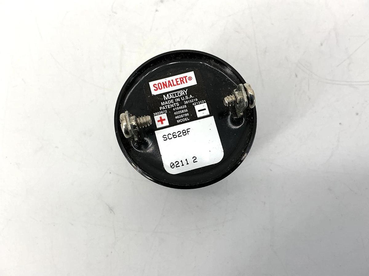 Lot of 2 New Mallory SC628F Sonalert Alarm Indicator Continuous Tone 6-28VDC