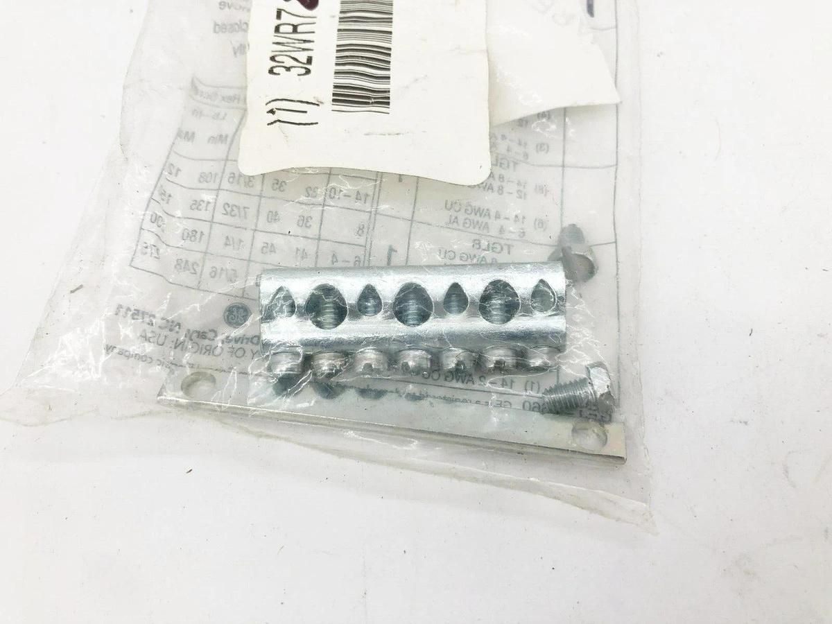 Lot of 2 New GE General Electric TGL1 Equipment Ground Kits 32WR72