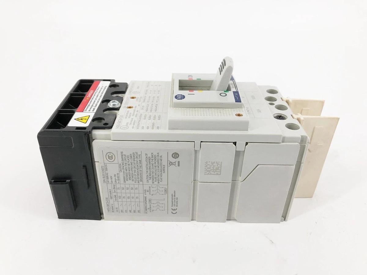 New Allen Bradley 140G-G6C3-C30 Circuit Breaker 30A 3P 480V - Cosmetic Damage