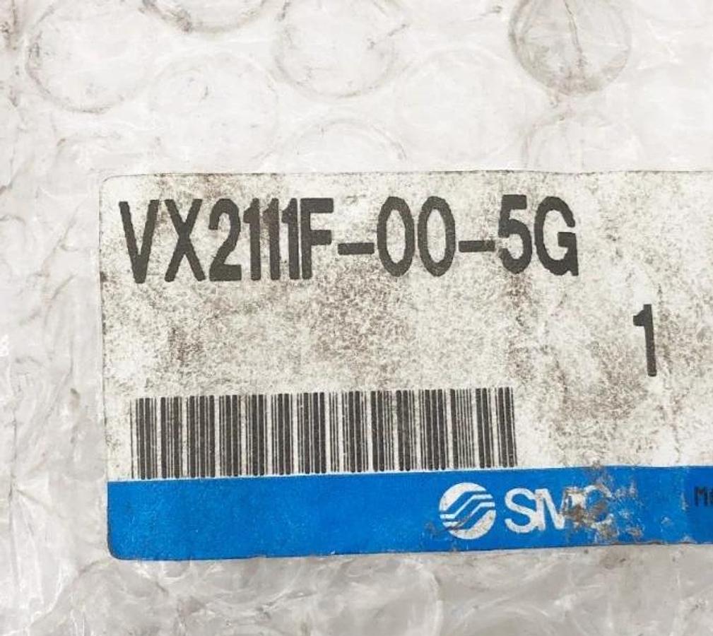 New SMC VX2111F-00-5G Solenoid Valve Coil 24VDC 2mm Orifice