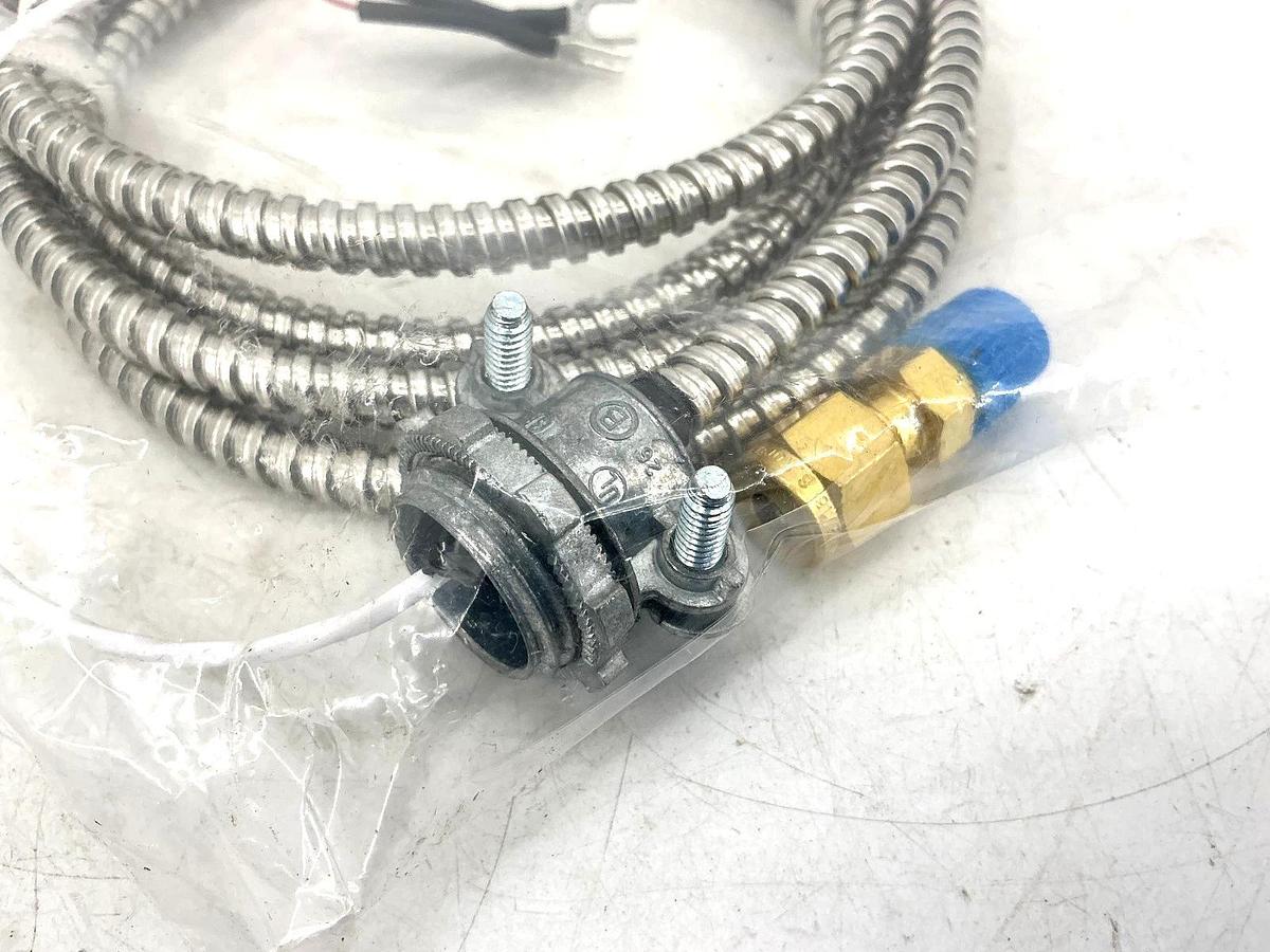 New Omega CFTF-000-RTD-4-60-1 Extruder RTD w/ Compression Fit 3-Wire 60" Cable