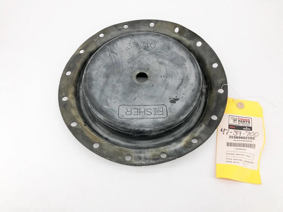 New Fisher 2E669902202 Diaphragm Type 667 Size 34/40 13-1/8" 16-Holes - No Box