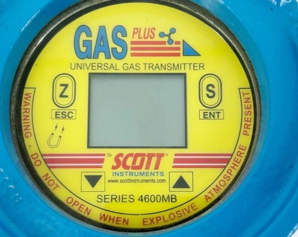 New Scott 4600MB Universal Gas Transmitter w/ H2S Sensor 24VDC - No Box