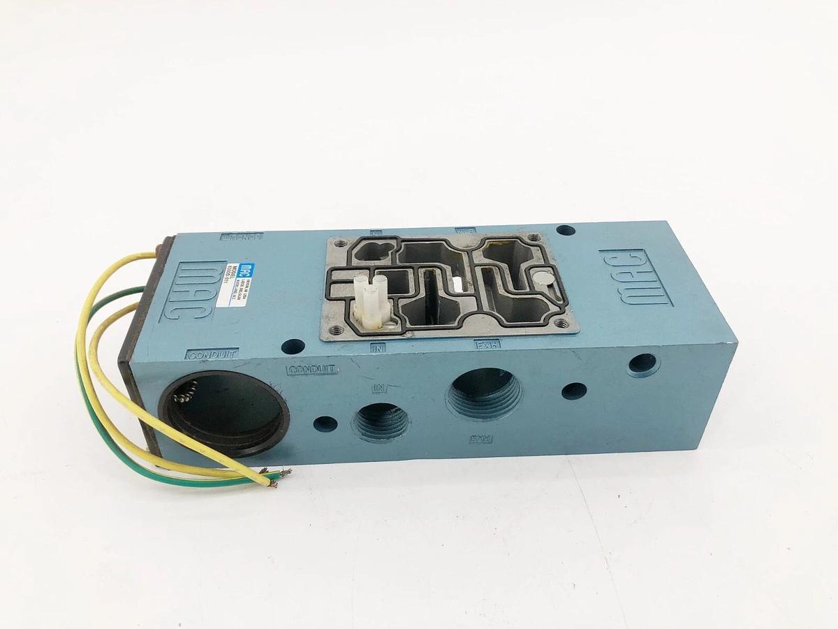Used MAC Valves 6300D-511 Solenoid Valve Block