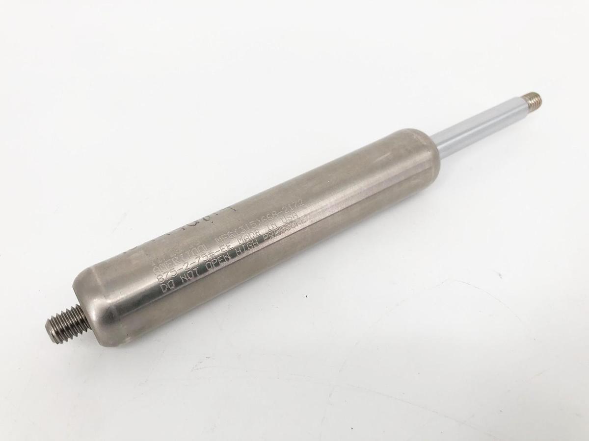New Ameritool 875-2-75#-EE Gas Spring Stainless 2" Stroke 0.375" Stroke - No Box