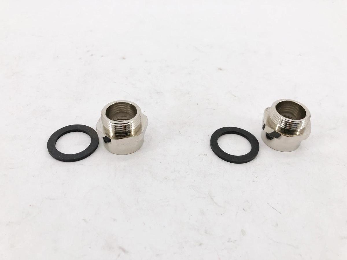 Lot of 2 New Cutler-Hammer C320MSA1 Conduit Adapters PG16 TO 1/2" NPT