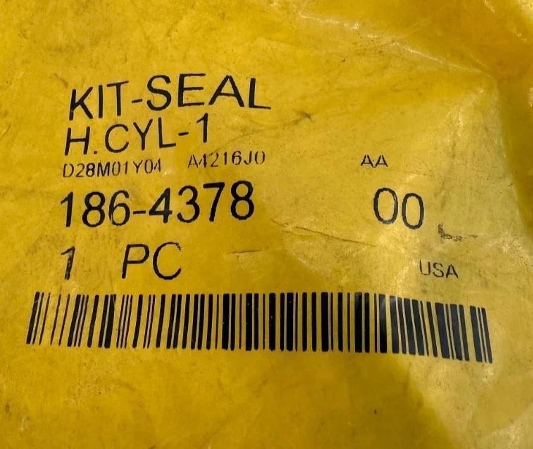 New Genuine CAT 186-4378 KIT-SEAL H.CYL-1 Hydraulic Kit