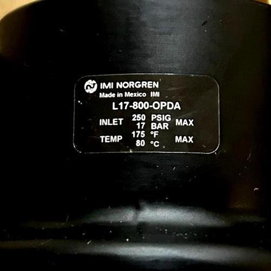 New IMI Norgren L17-800-OPDA Oil Fog Lubricator 1" NPT 250psig