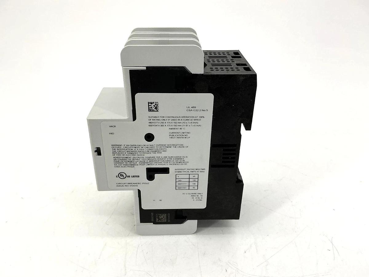 New Allen Bradley 140UT-D7D2-B80 Ser A Motor Protector Circuit Breaker 8A 480V
