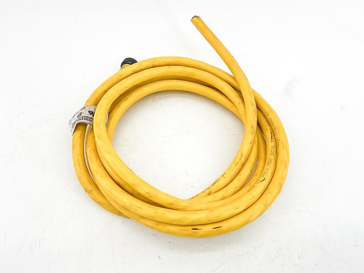 Used Cooper Crouse Hinds 5000111-5C Cordset 600V 8A 4Wire 12'