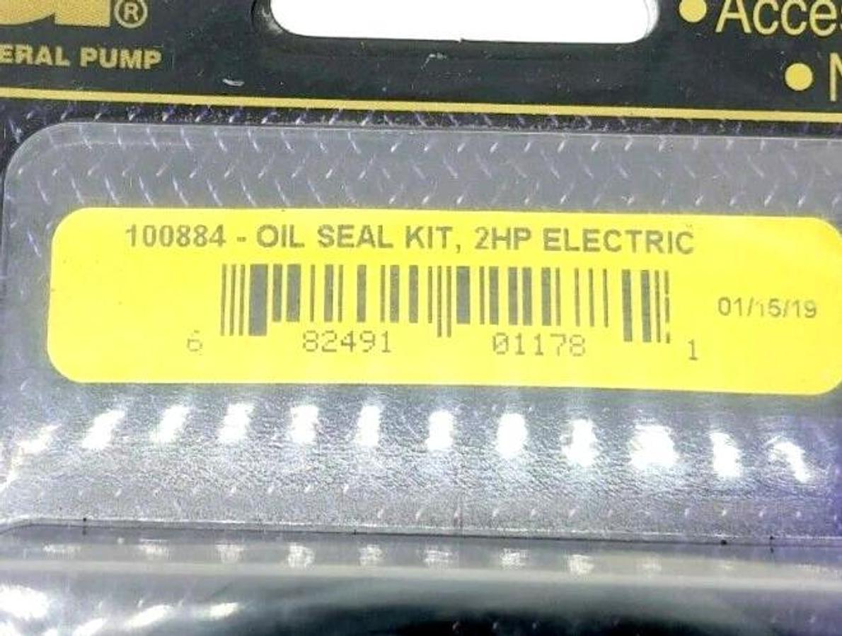New General Pump 10084 Oil Seat Kit 2HP Electric