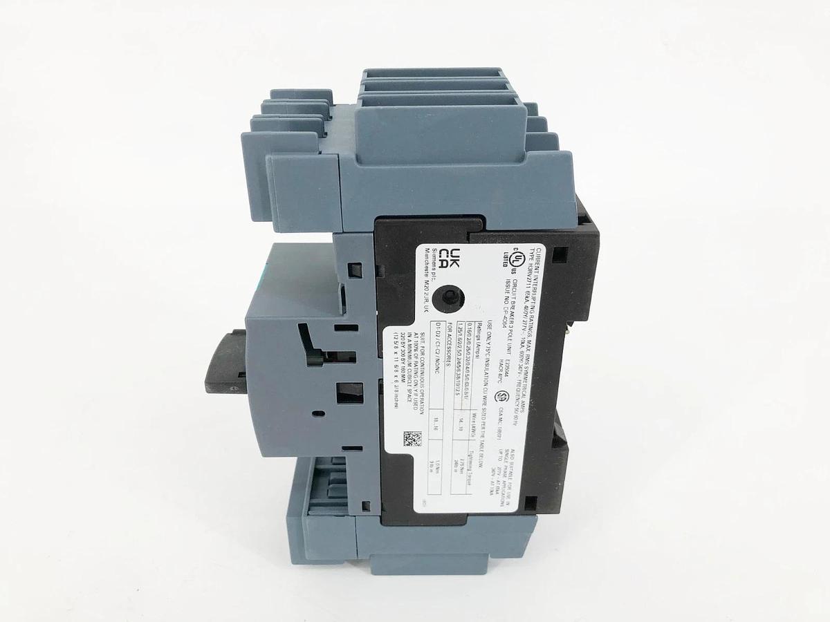 New Siemens 3RV2711-0JD10 Motor Protection Breaker 3 Pole 690V 1A