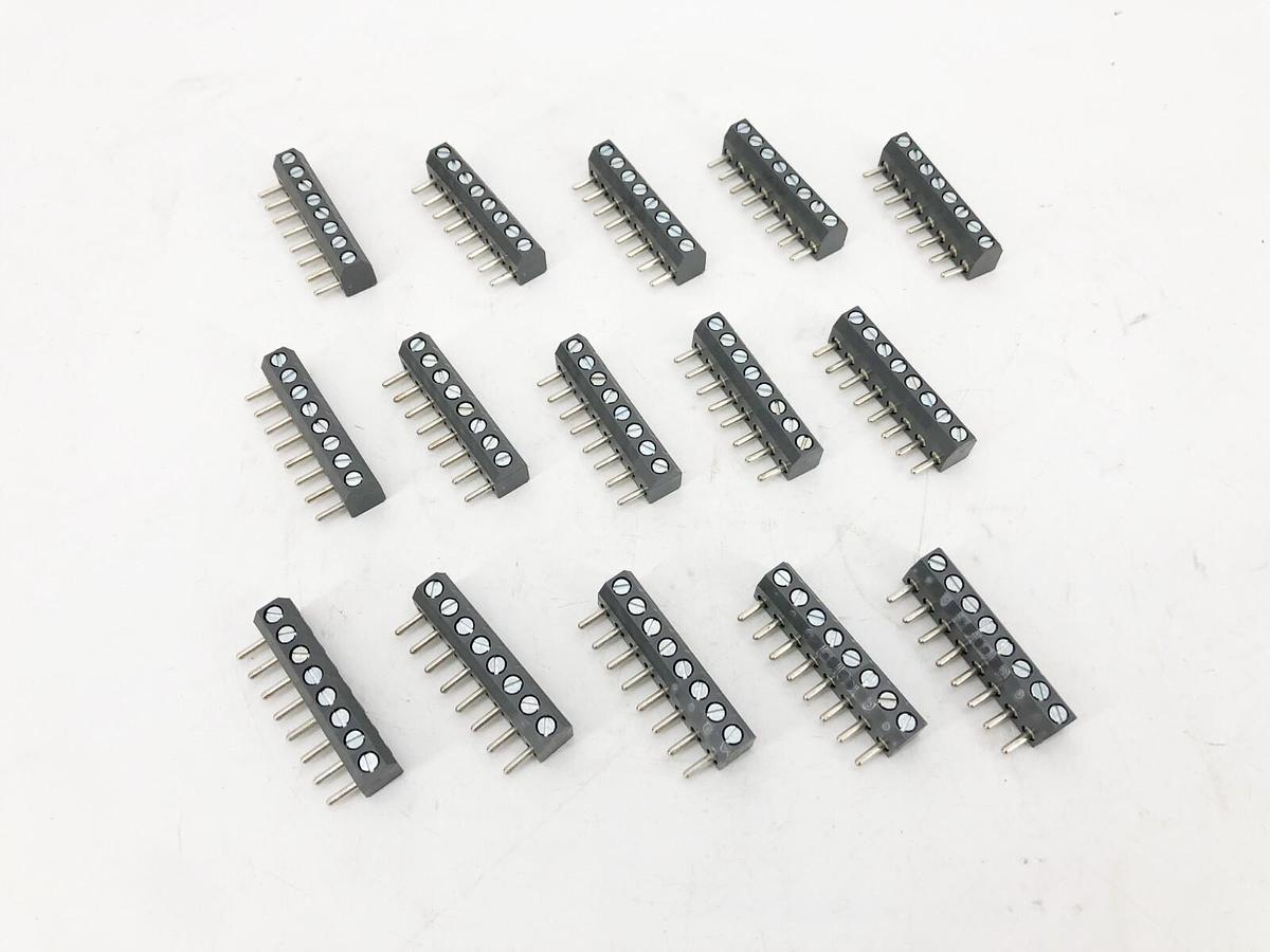 Lot of 15 New WECO 951-SV-DS-08 Terminal Blocks 15A 300V