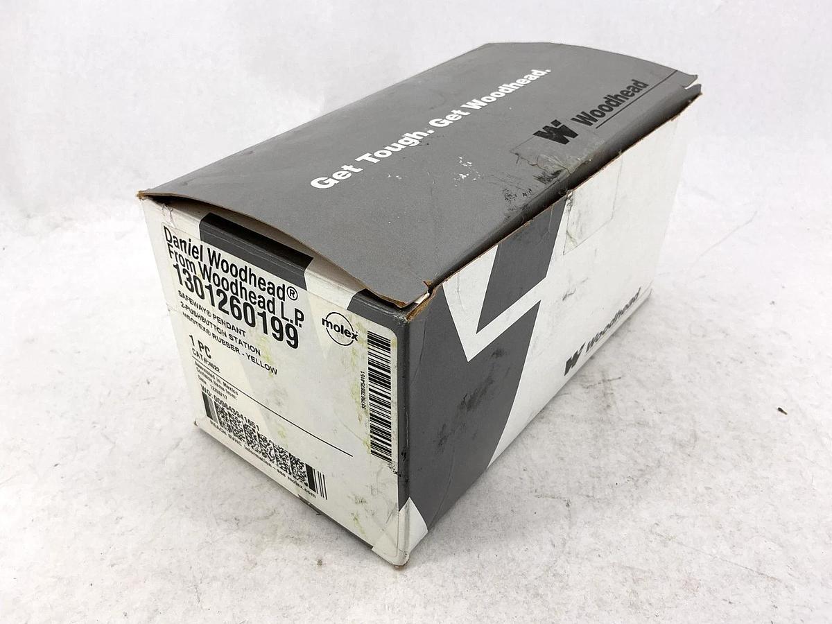 New Daniel Woodhead 4022 1301260199 Safeway Pendant 2-Pushbutton Station Neotex