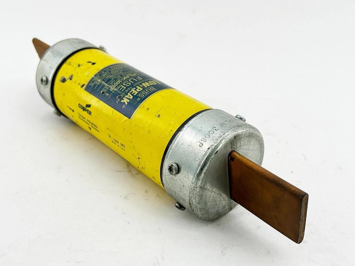 New Bussmann LPS-RK-300SP Low Peak Class RK1 Fuse 300A 600V - No Box