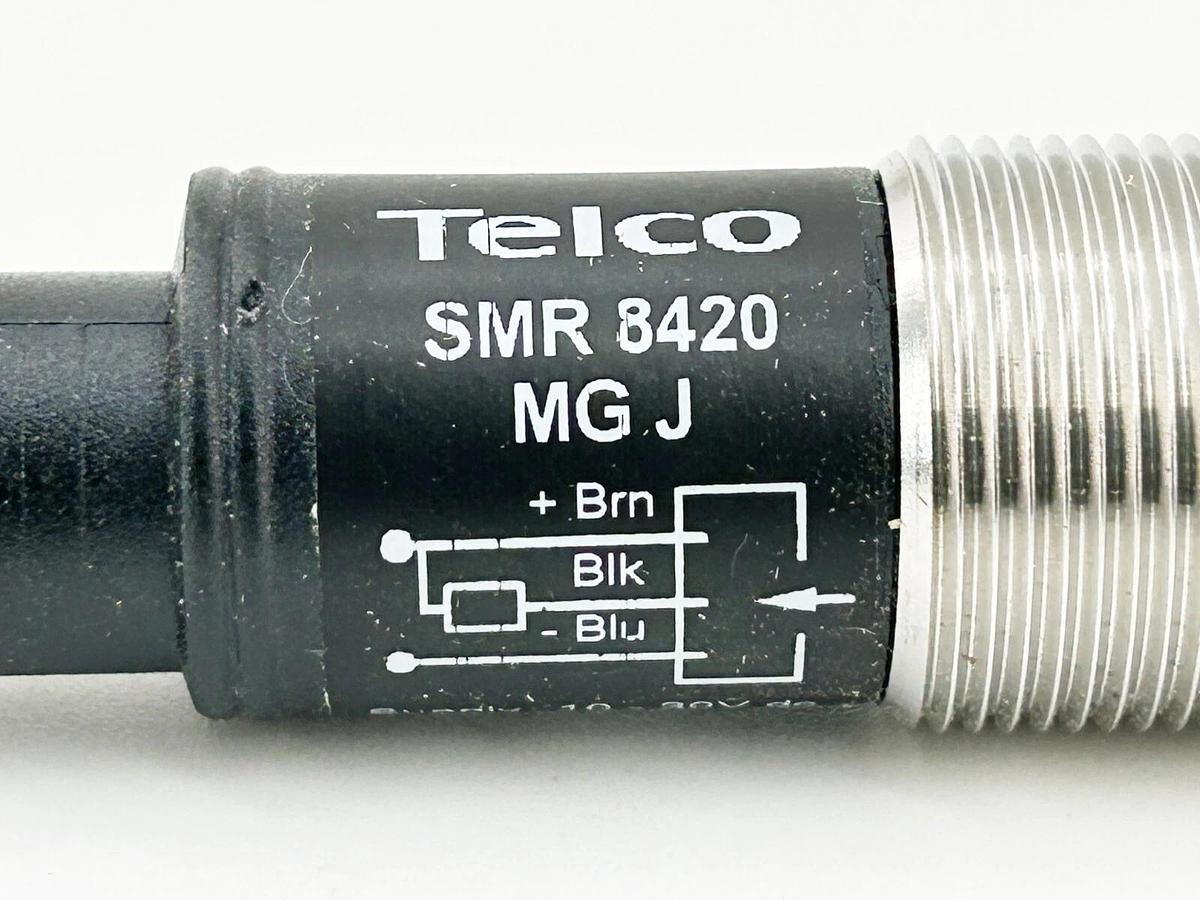 New Telco SMR-8420-MG-J Proximity Switch Reciver DC NPN 10-30VDC 120mA