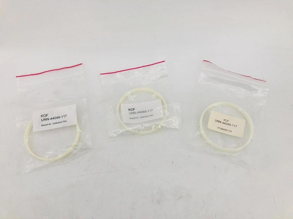 Lot of 3 New Buhler UNN-44049-117 Guide Belts D=85/80x9.7