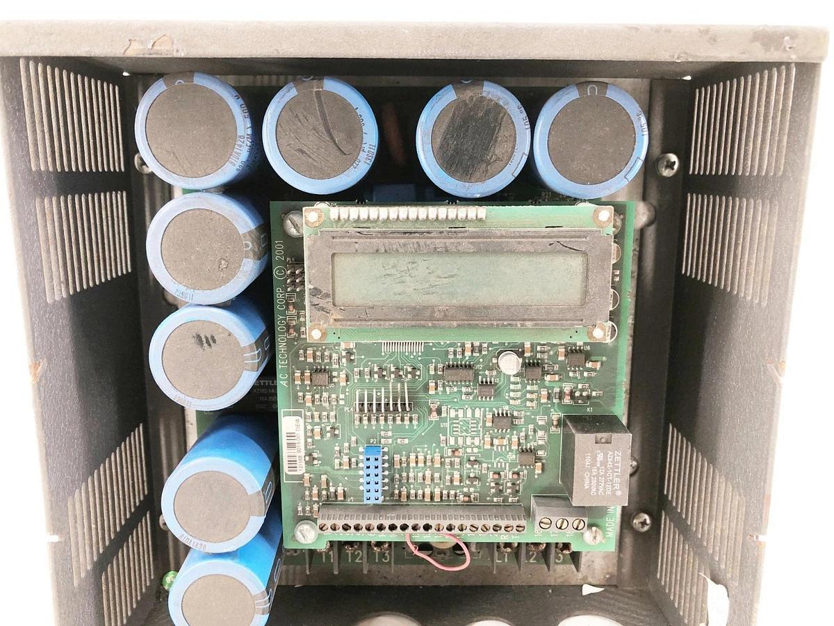 Used Leeson 174928 Adjustable Speed AC Motor Control 5HP 480/590V Input (Parts Only)