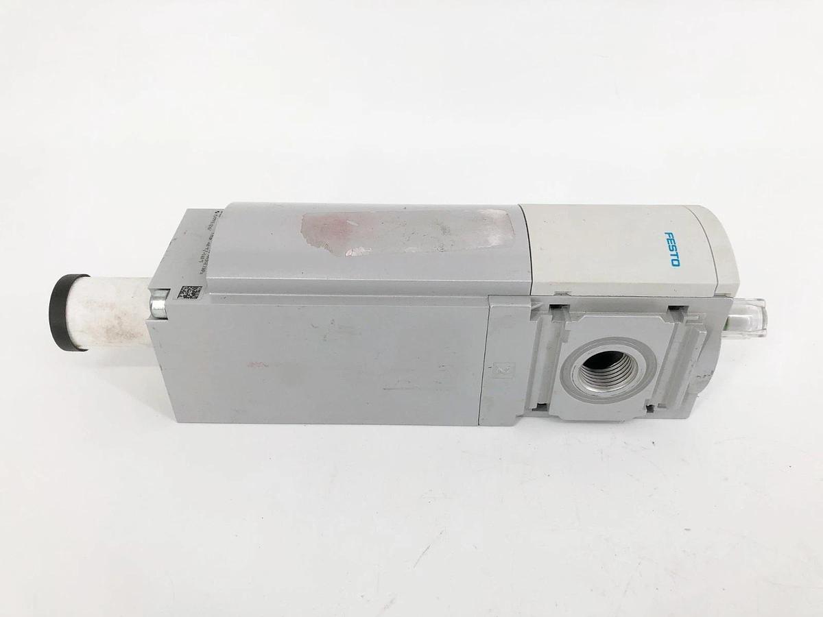 Used Festo MS6-LFM-1/2-A-R-M-HF-DA Pneumatic Filter 527670 300psi 0.01 Micron