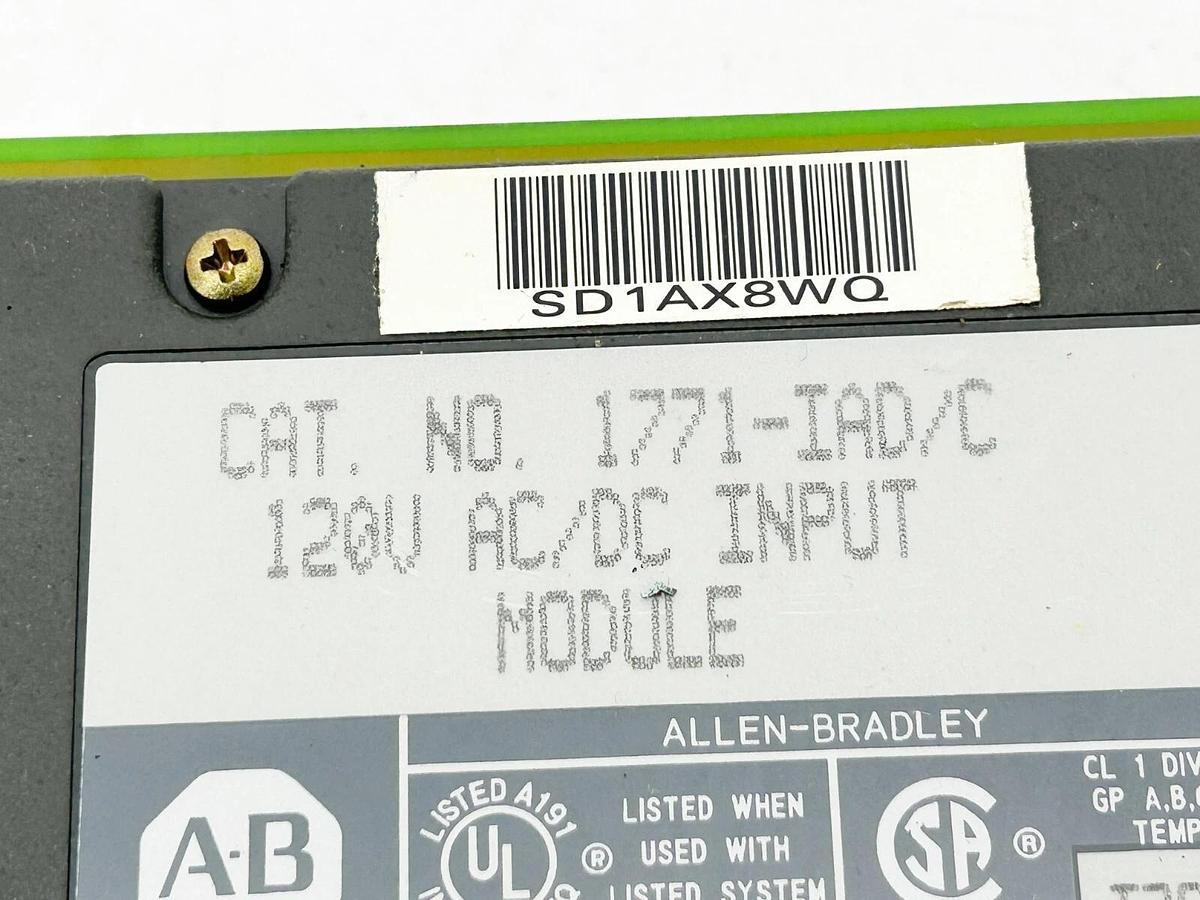 Used Lot of 2 Allen Bradley 1771-IAD/C Input Module 16 Point 120V 50/60Hz