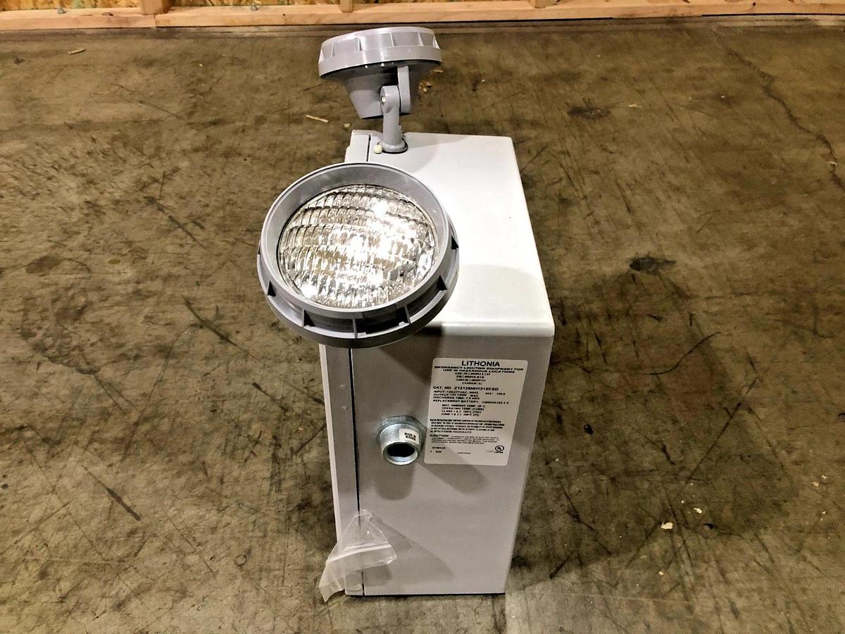 New Lithonia Z12125NH1212CSD Emergency Light 120/277VAC