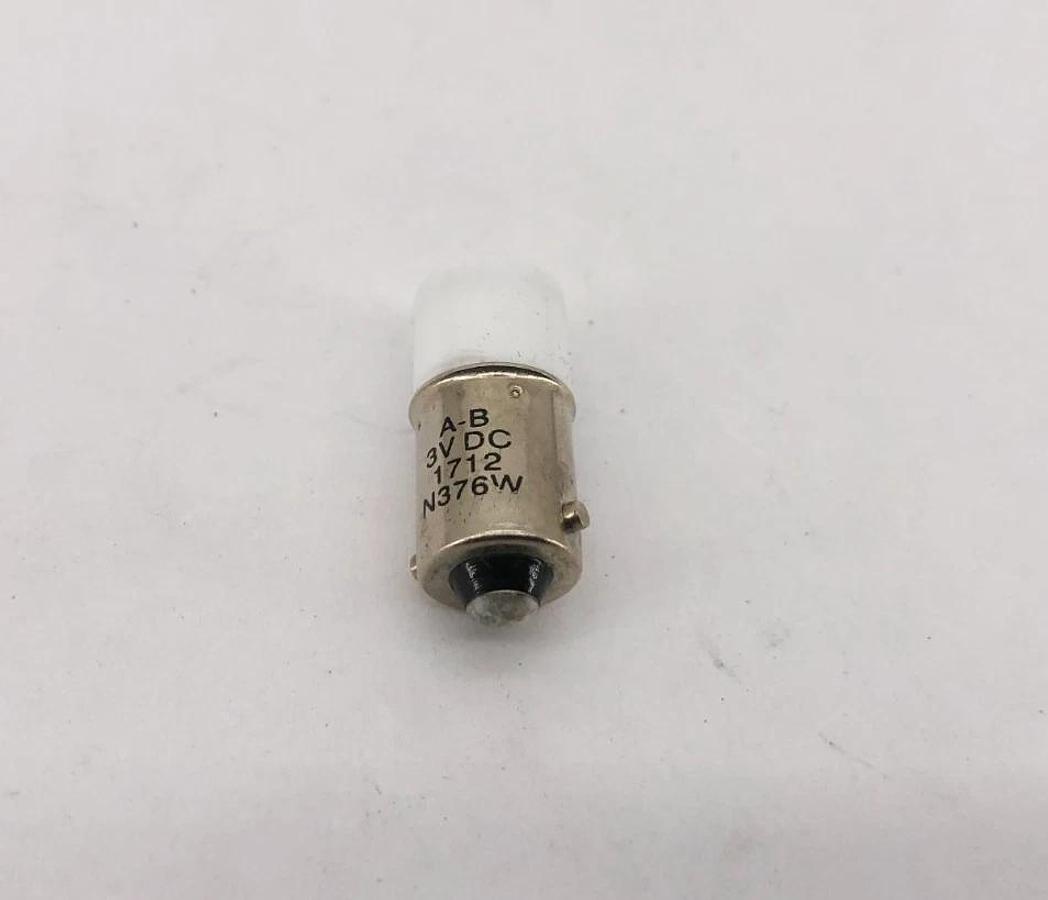 New Allen Bradley 800T-N376W White Pilot Light LED Bulb 3VDC - No Box