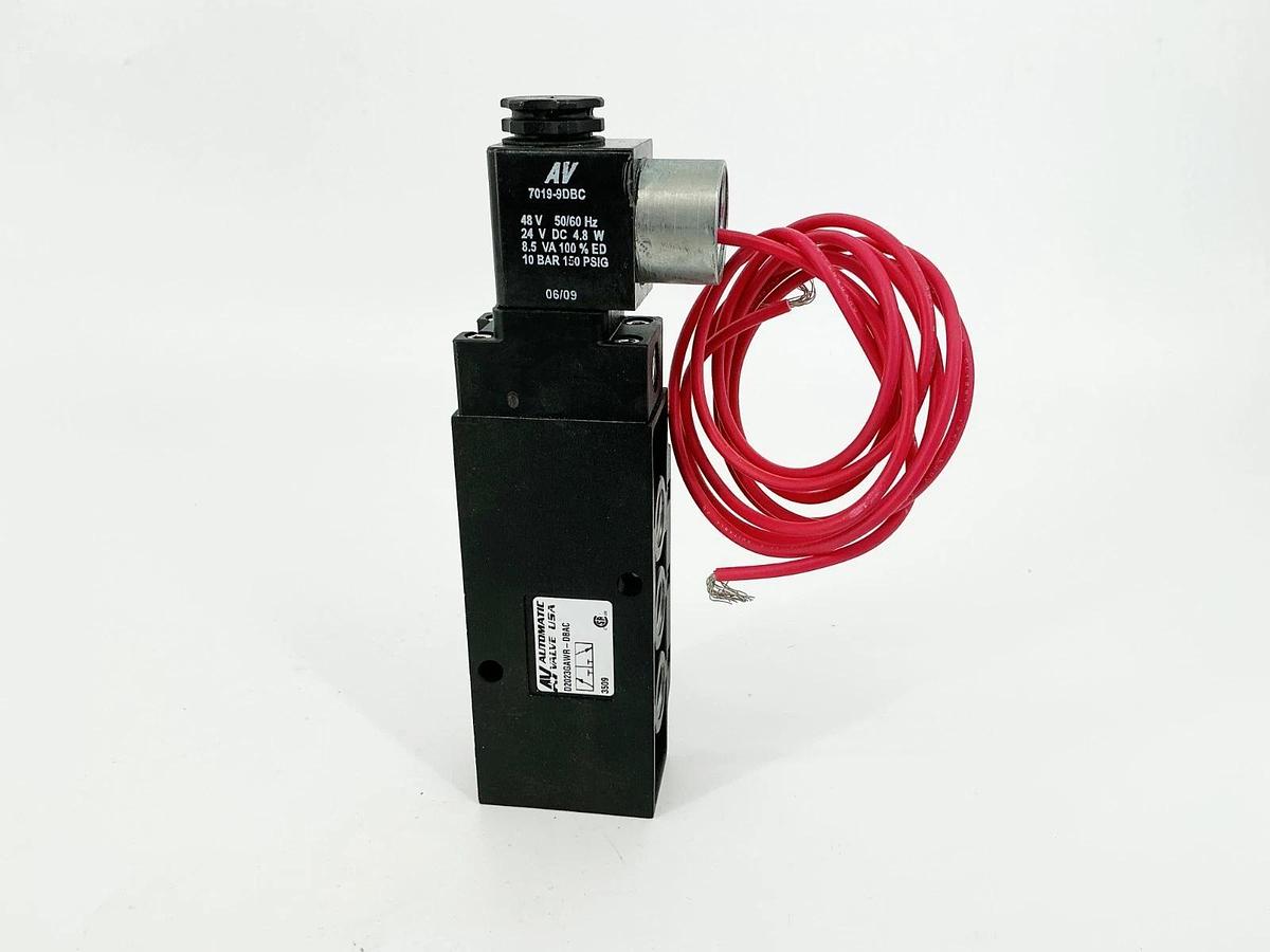 New Automatic Valve D2023GAWR-DBAC Solenoid Valve 48V 7019-9DBC - No Box