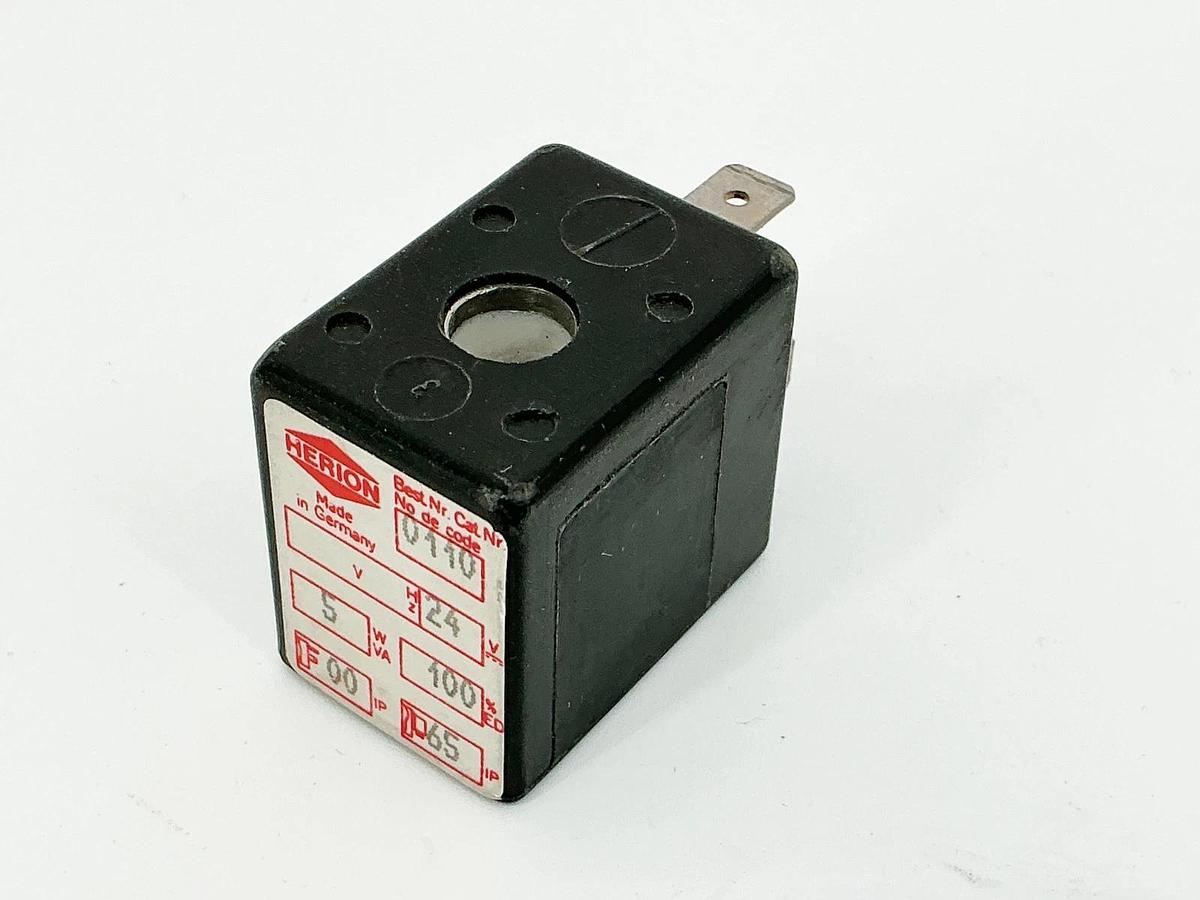 New Herion 0110 Solenoid Coil 24V - No Box