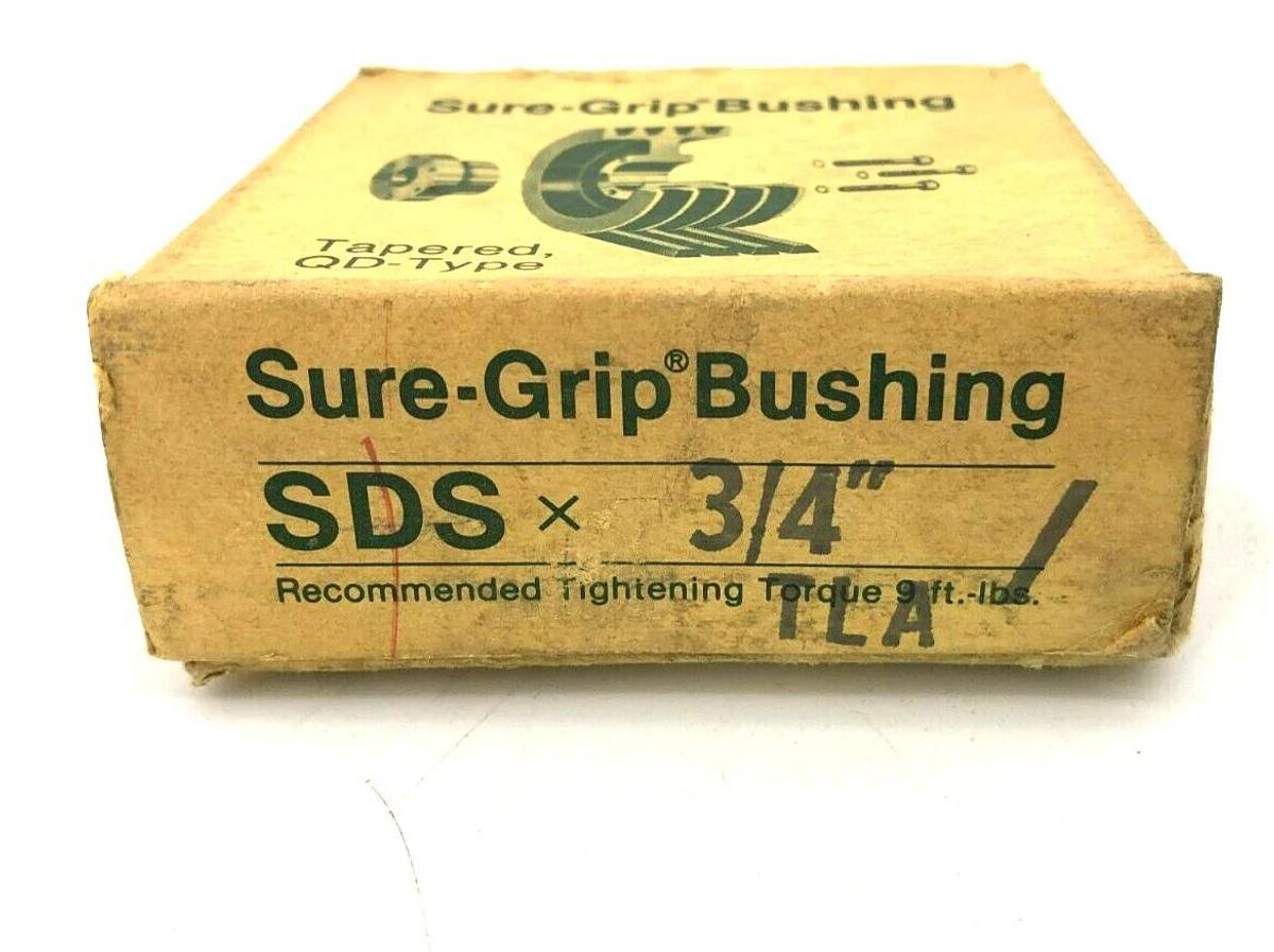 Lot of 2 New TB Woods SDSX3/4 QD Bushings 3/4" Bore (No Hardware)