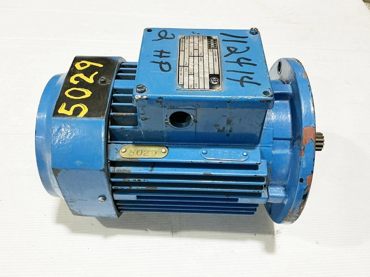 Used Kone MT09L2A10801BIP54 Electric Motor 2HP 575V 1680RPM 2.8A 3PH 280102