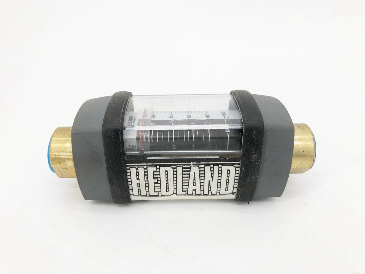 New Hedland H205B-002 Variable Area Flow Meter 1/2" NPTF 3000 PSI