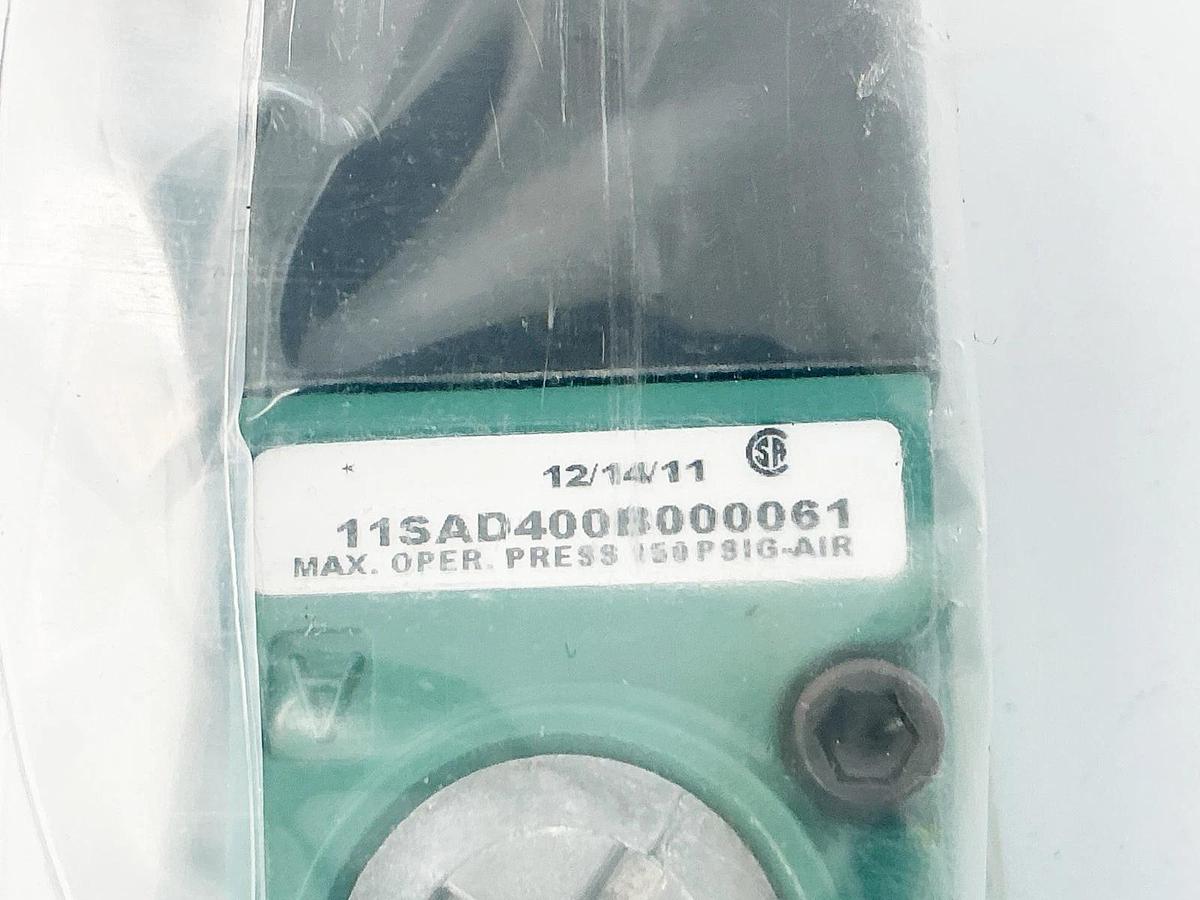 New Numatics 11SAD400B000061 Solenoid Valve 150PSIG -10F-115F 24VDC 6.3W