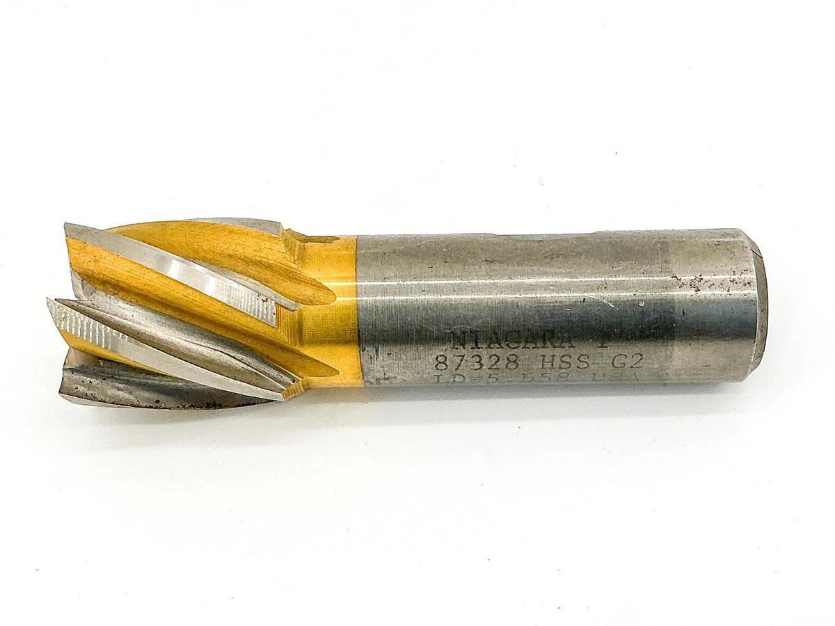 New Niagara Cutter 1" End Mill Cutting Bit 87328 GSS GZ LD=5.658 - No Box