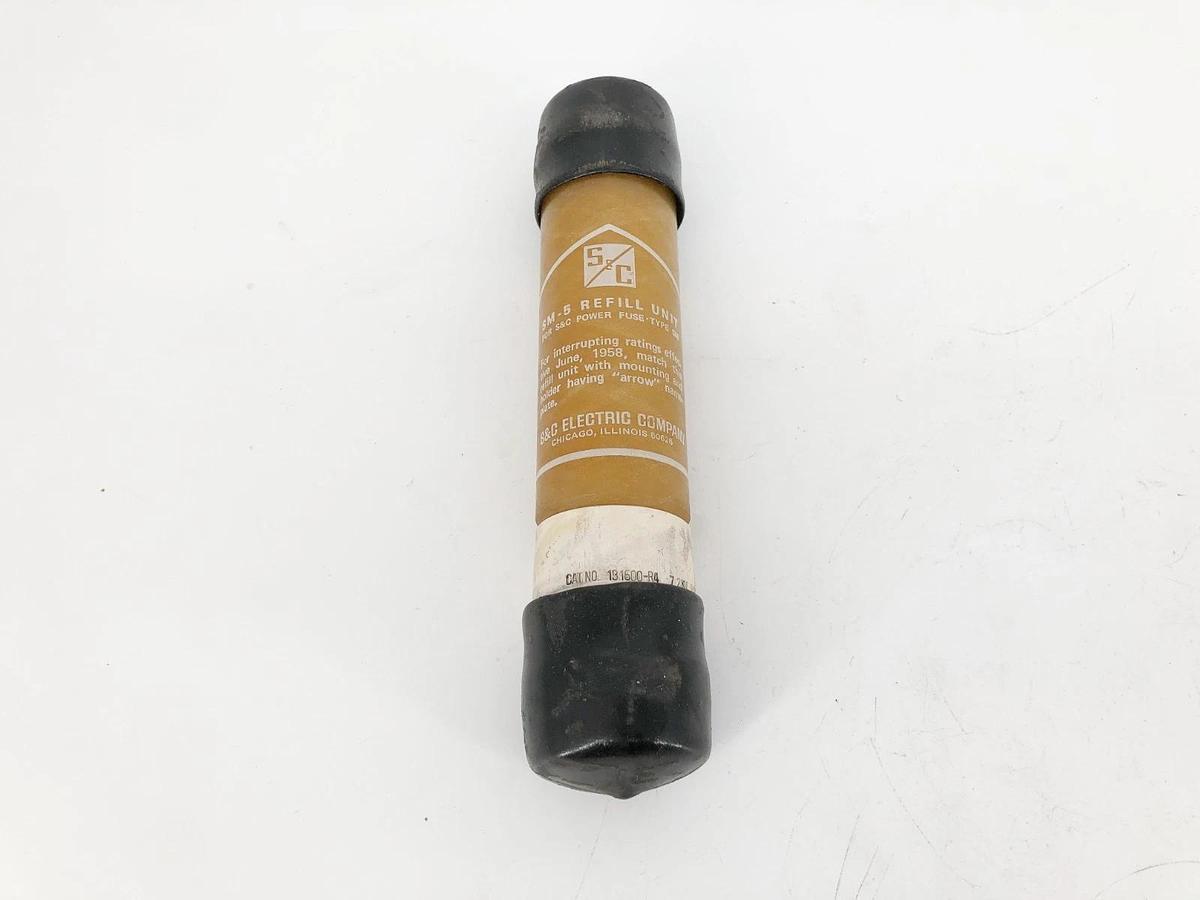 New S & C Electric 131500-R4 SM-5 Refill Unit 7.2KV AMP300E