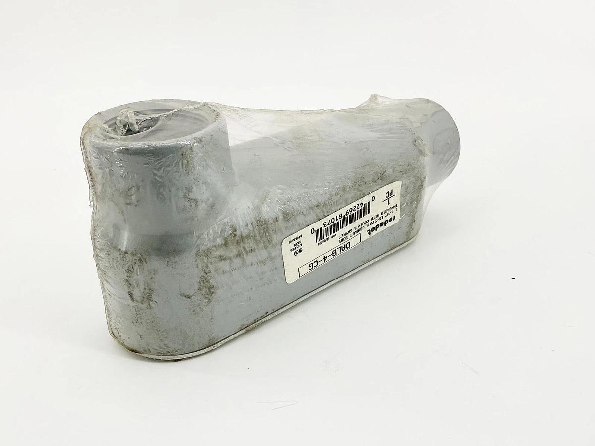 New Lot of 2 Reddot DALB-4-CG LB-Style Conduit Body 1-1/4" W/ Gasket and Cover