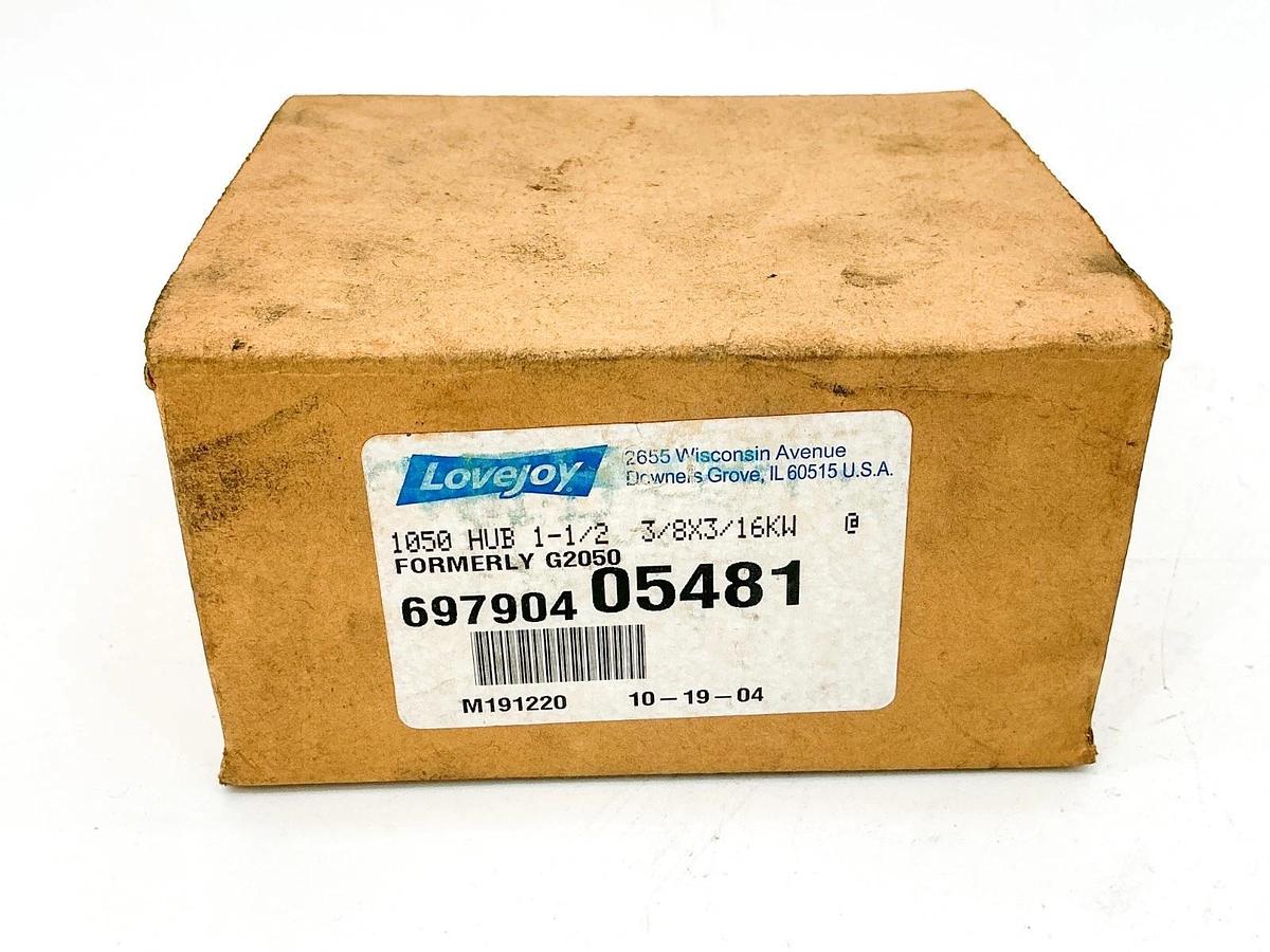 New Lovejoy 1050 1-1/2" Bore Coupling Hub 697904-05481 Formerly G2050