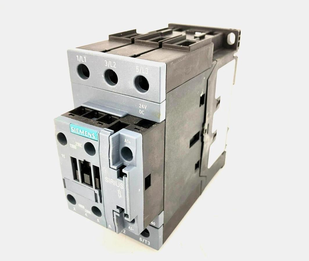 Used Siemens 3RT2035-1KB40 Magnetic Contactor 3P 24VDC 40A