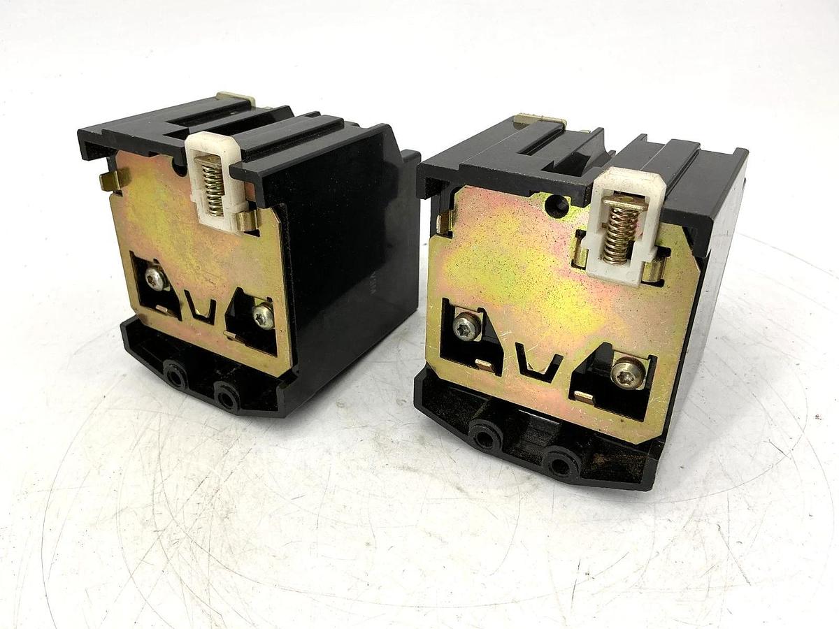 Used Lot of 2 Allen Bradley 592-JOV16 Ser B Overload Relay Manual Reset 3P 24A 600VAC