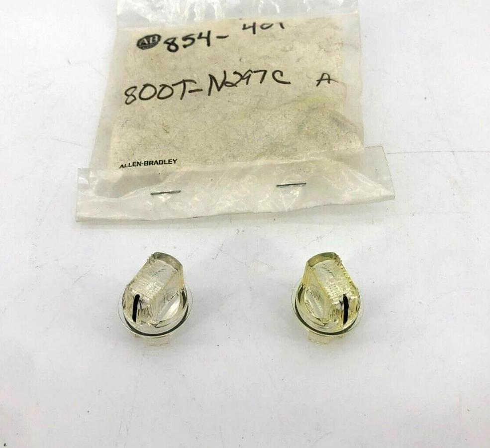 Lot of 2 New Allen Bradley 800T-N297C Pilot Light Caps