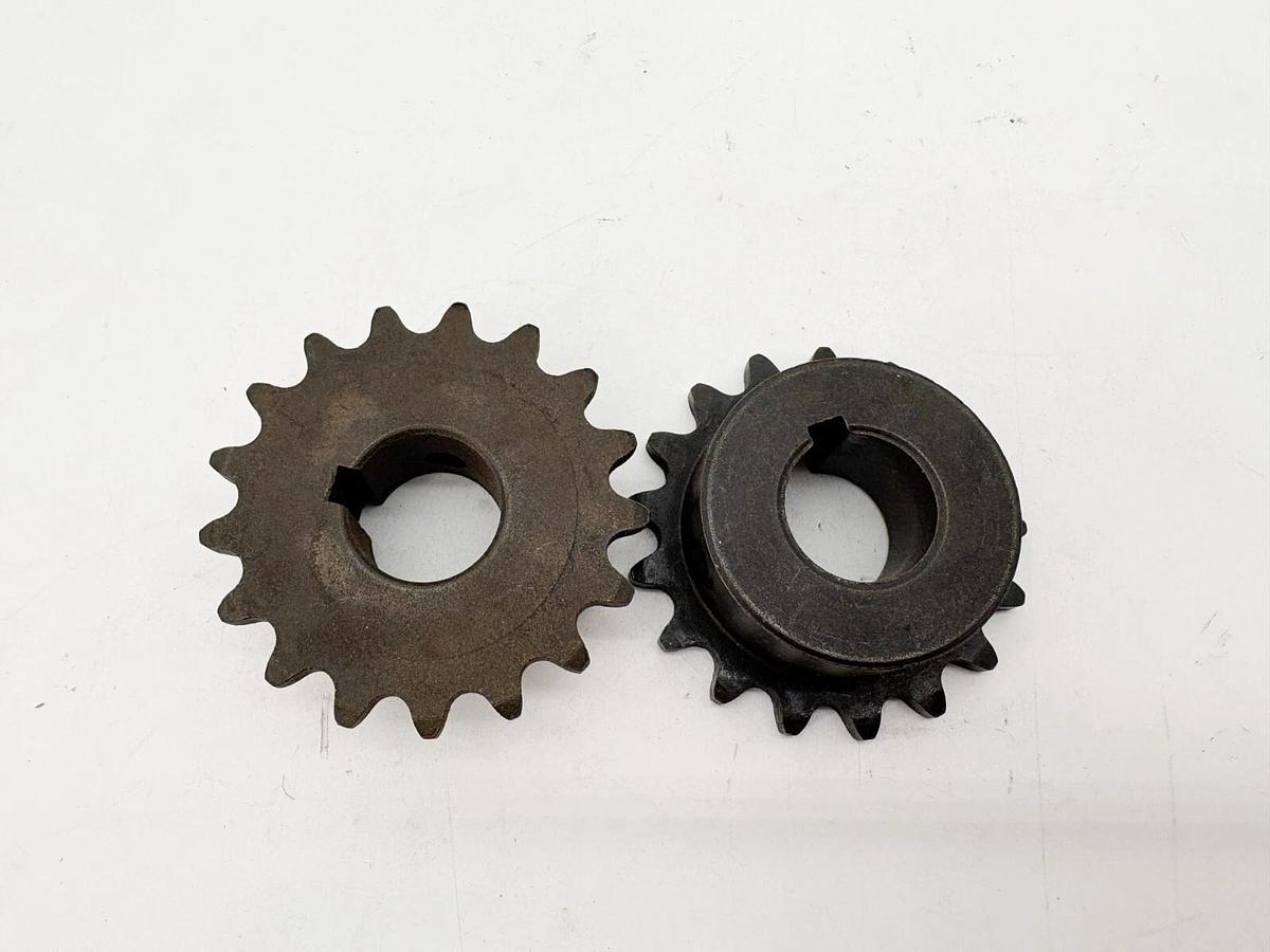 Lot of 2 New Martin 35BS17 x 3/4" Finished Bore Sprockets