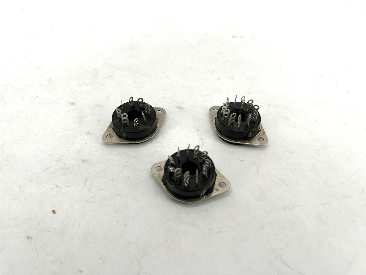 Lot of 3 New American Phenolic 2087784 Socket 8 Pin