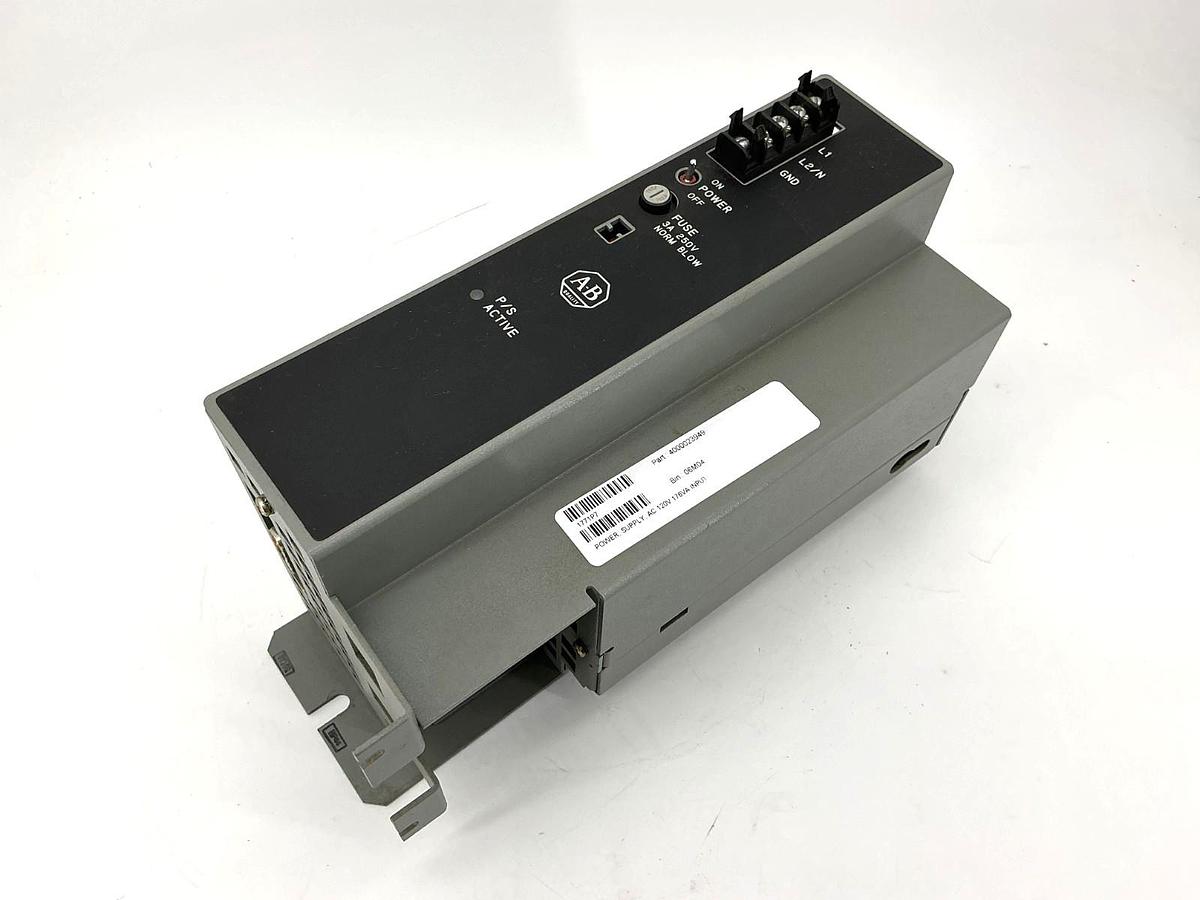 Used Allen Bradley 1771-P7 Ser B AC Power Supply 2/1.30A 120/220VAC 50/60HZ 1771P7