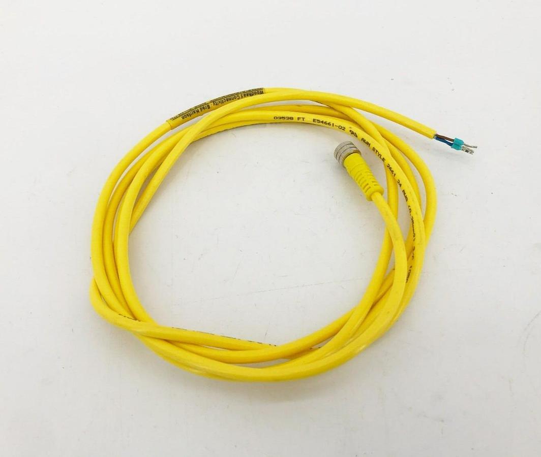 New Brad Connectivity 1200860102 Female Straight Connector 3-Pin 2M - No Box
